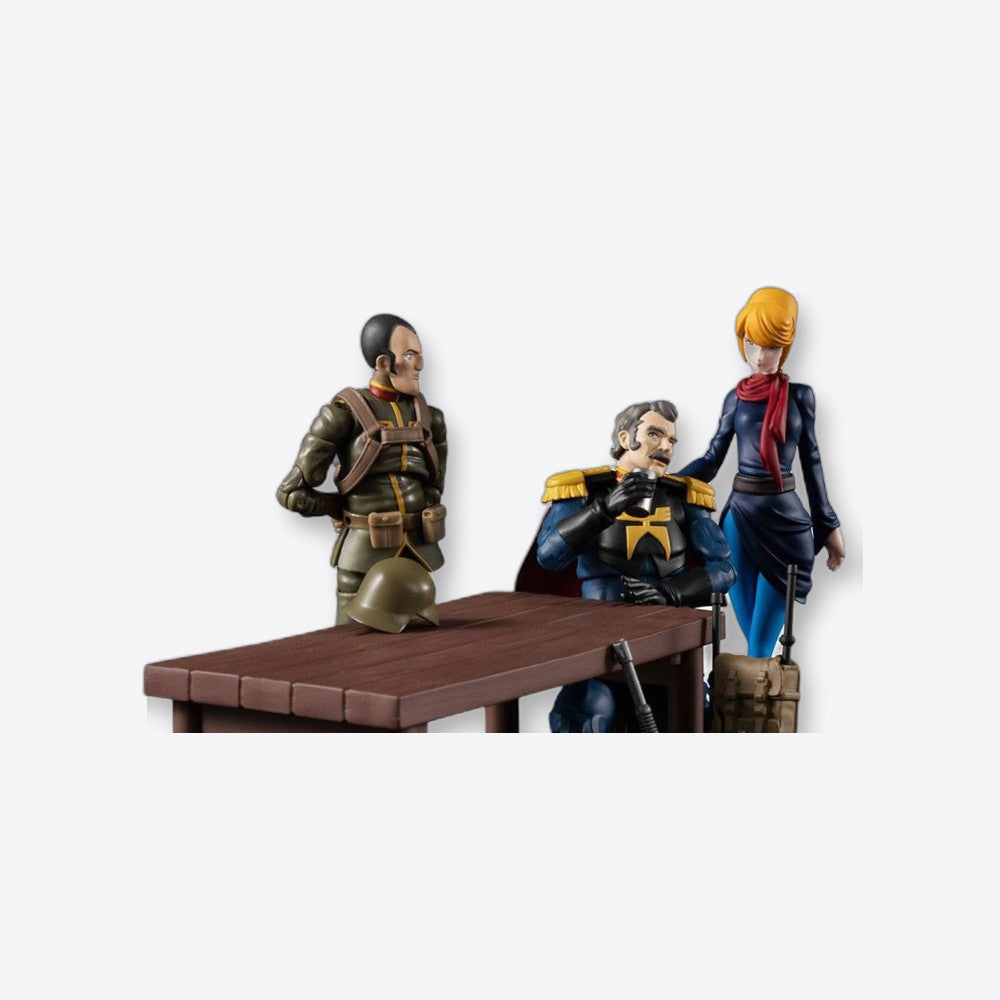 Figuras megahouse g.m.g mobile suit gundam principality of zeon team ramba ral set (imagen 3 de 6)
