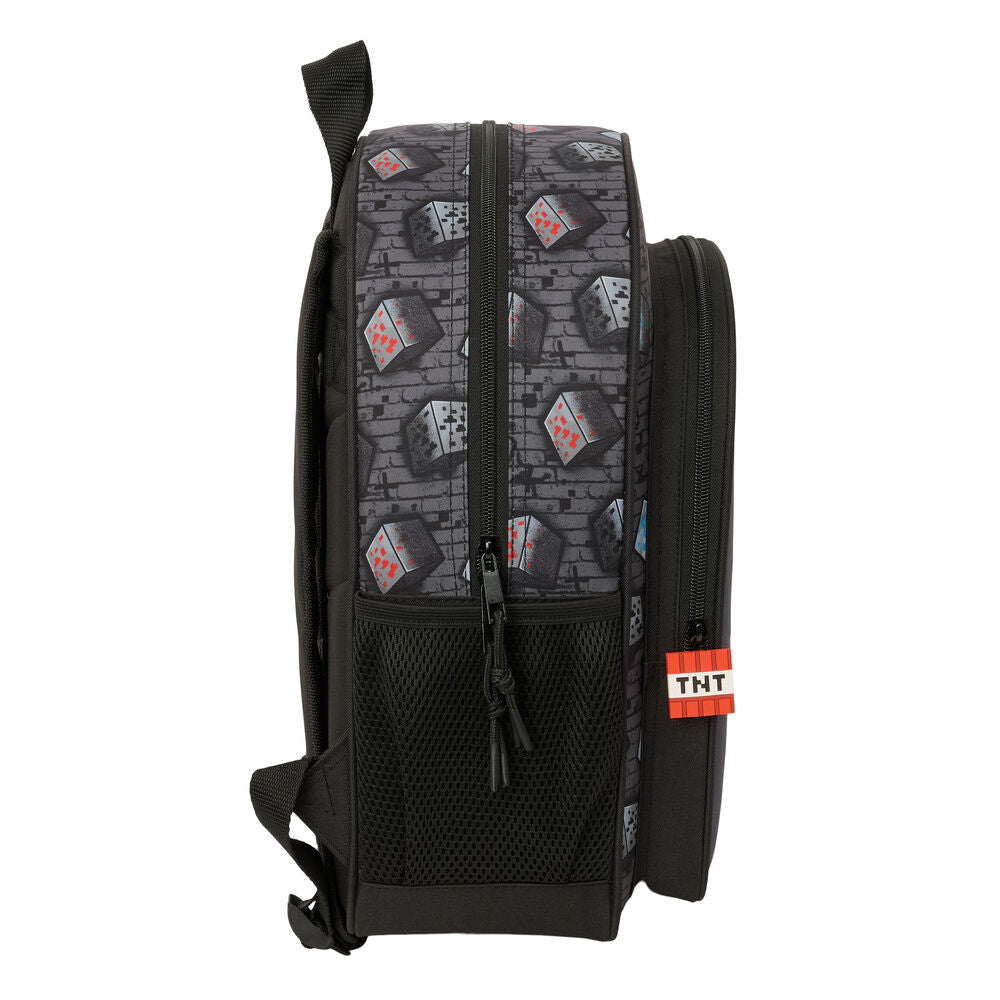Safta Mochila Graffiti Minecraft 38cm adaptable (imagen 3 de 6)