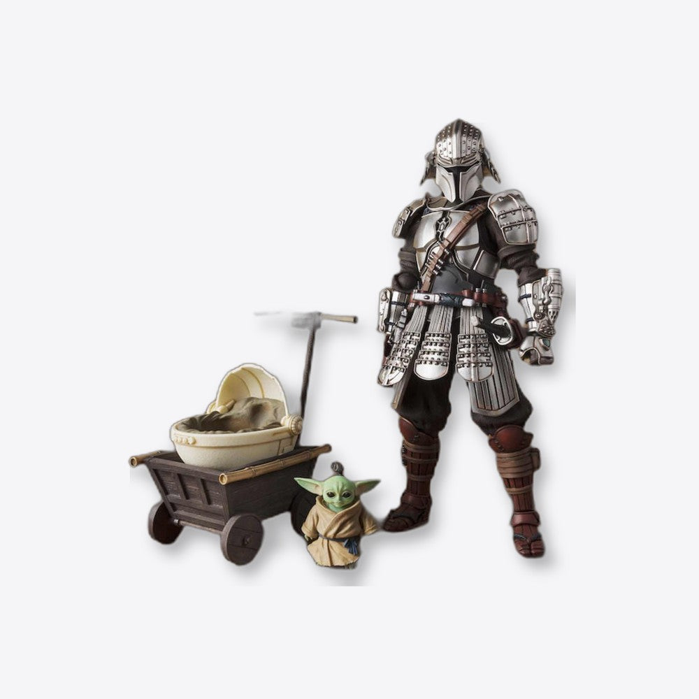 Tamashii Nations Figura Ronin Mandalorian Beskar Armor & Grogu Star Wars 18cm (imagen 6 de 6)