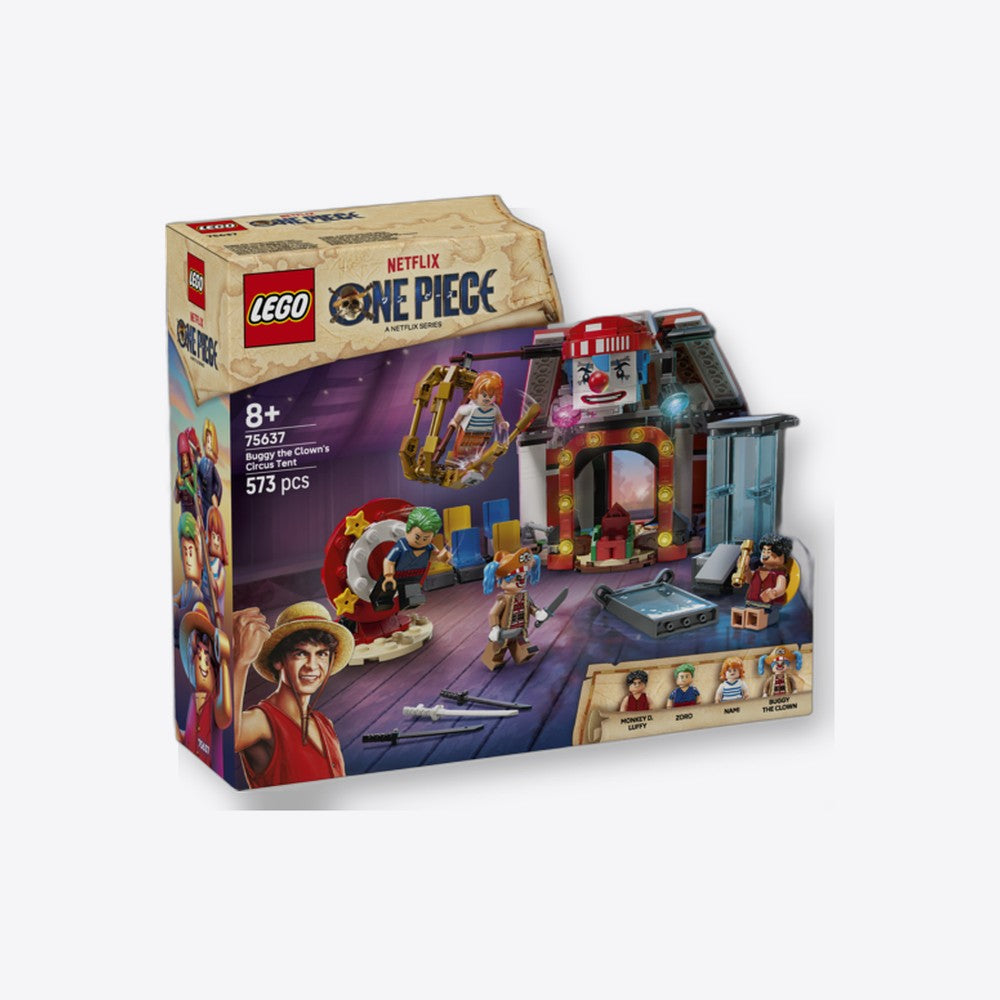Lego one piece netflix carpa de circo de buggy (imagen 2 de 6)
