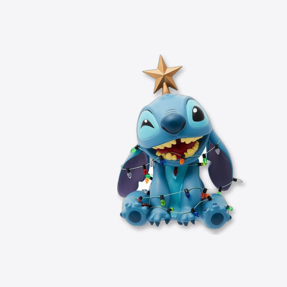 Figura enesco disney stitch luces navideñas (imagen 4 de 6)