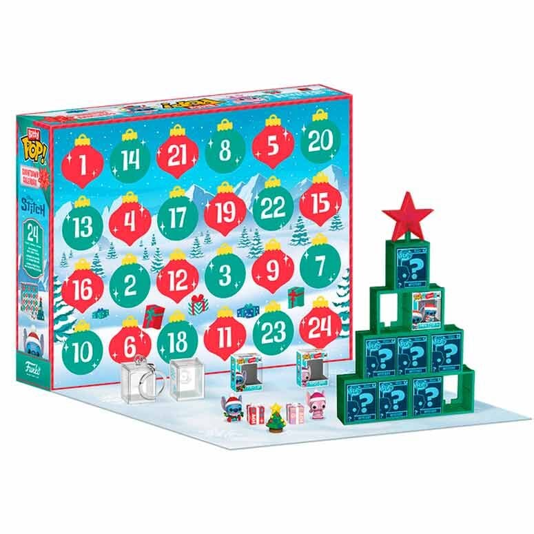 Funko Calendario adviento Bitty POP Disney Stitch (imagen 2 de 3)