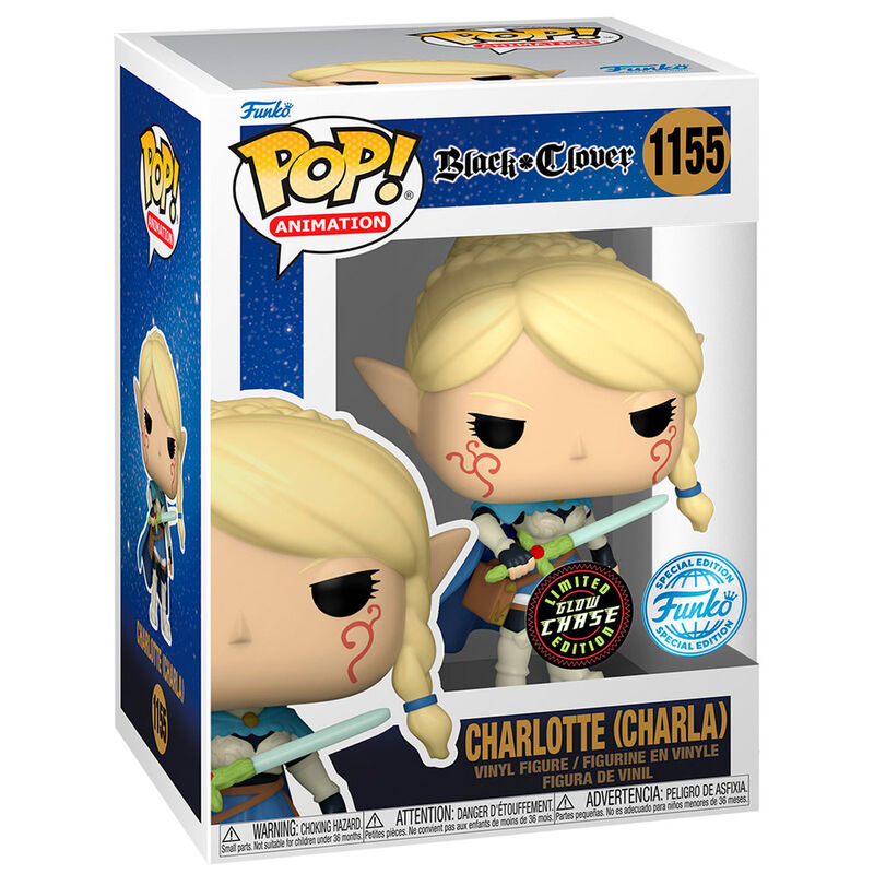 Funko Figura POP Black Clover Charlotte Chase Exclusive