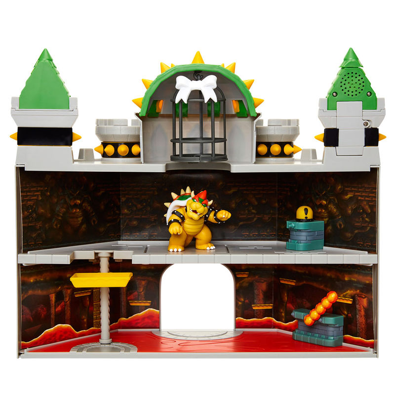 Jakks Pacific Playset Castillo Bowser deluxe Mario Bros (imagen 5 de 10)