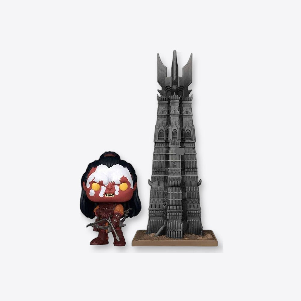 Funko Figura POP Town El Señor de los Anillos Lurtz with Orthanc (imagen 3 de 6)