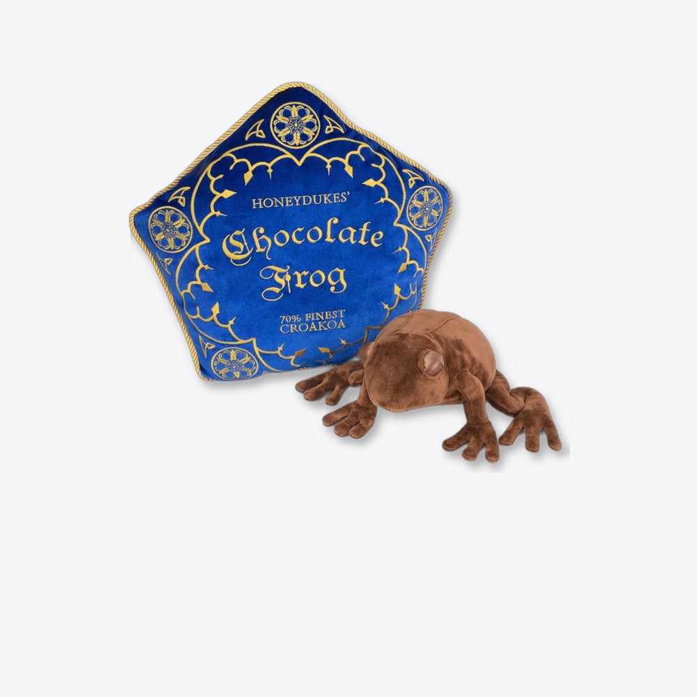 Peluche the noble collection harry potter rana de chocolate + cojin (imagen 6 de 6)