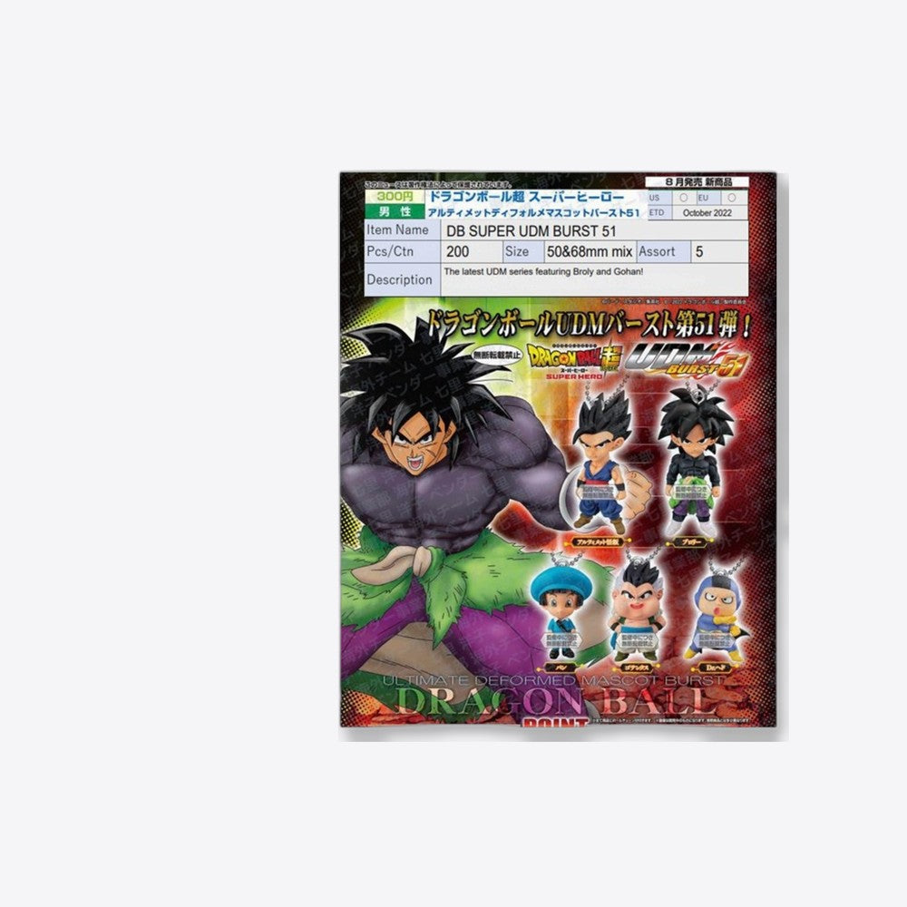 Set gashapon bandai lote 40 articulos dragon ball super udm burst 51 (imagen 4 de 6)