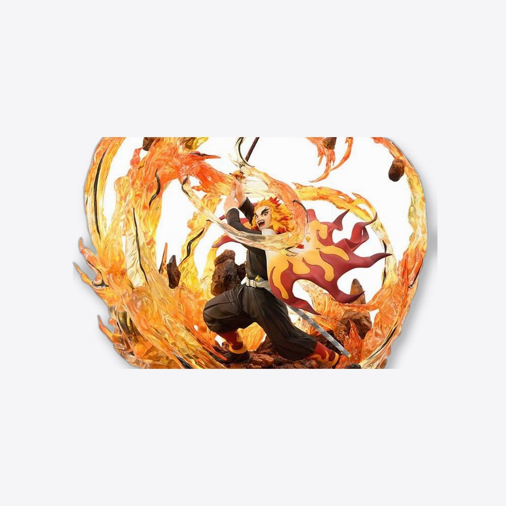 Figura good smile company kimetsu no yaiba demon slayer 1 - 8 kyojuro rengoku dx 35 cm (imagen 5 de 6)