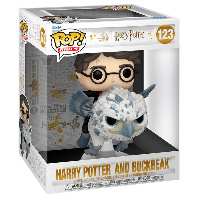 Funko Figura POP Rides Deluxe Harry Potter y el Prisionero de Azkaban - Harry Potter & Buckbeak (imagen 2 de 3)