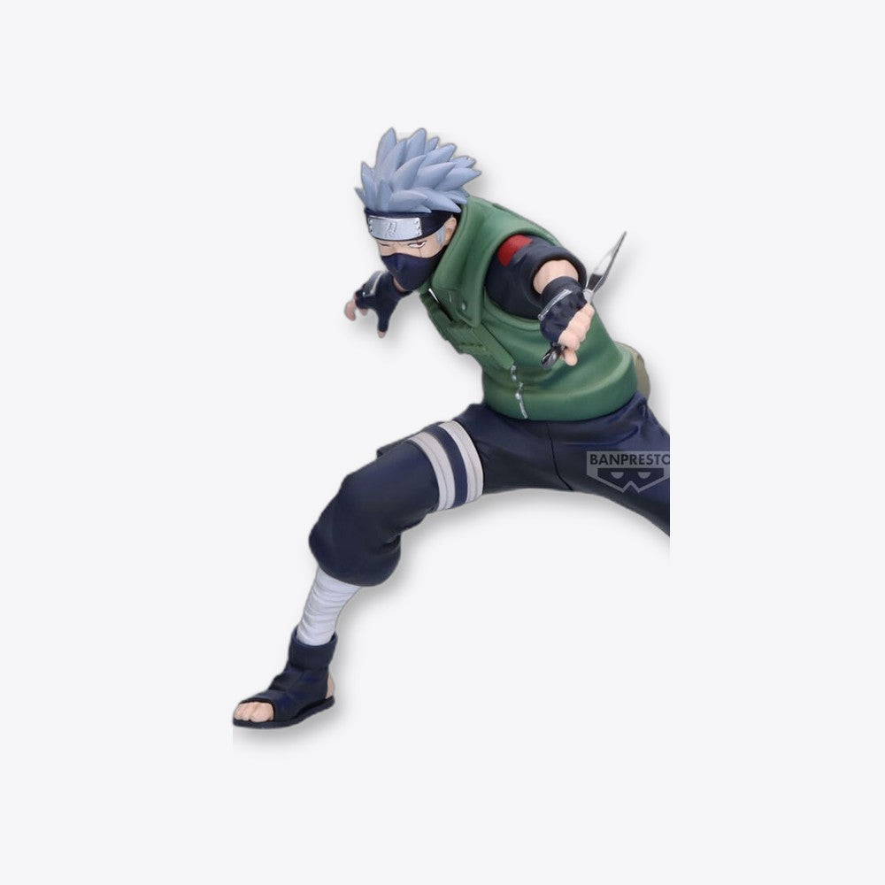 Banpresto Figura Kakashi Hatake Vibration Stars Naruto 72 Series 13cm (imagen 6 de 6)
