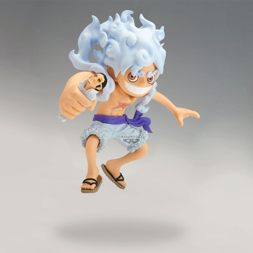 One Piece Figura Luffy vs Kizaru Mega WCF 13cm Banpresto