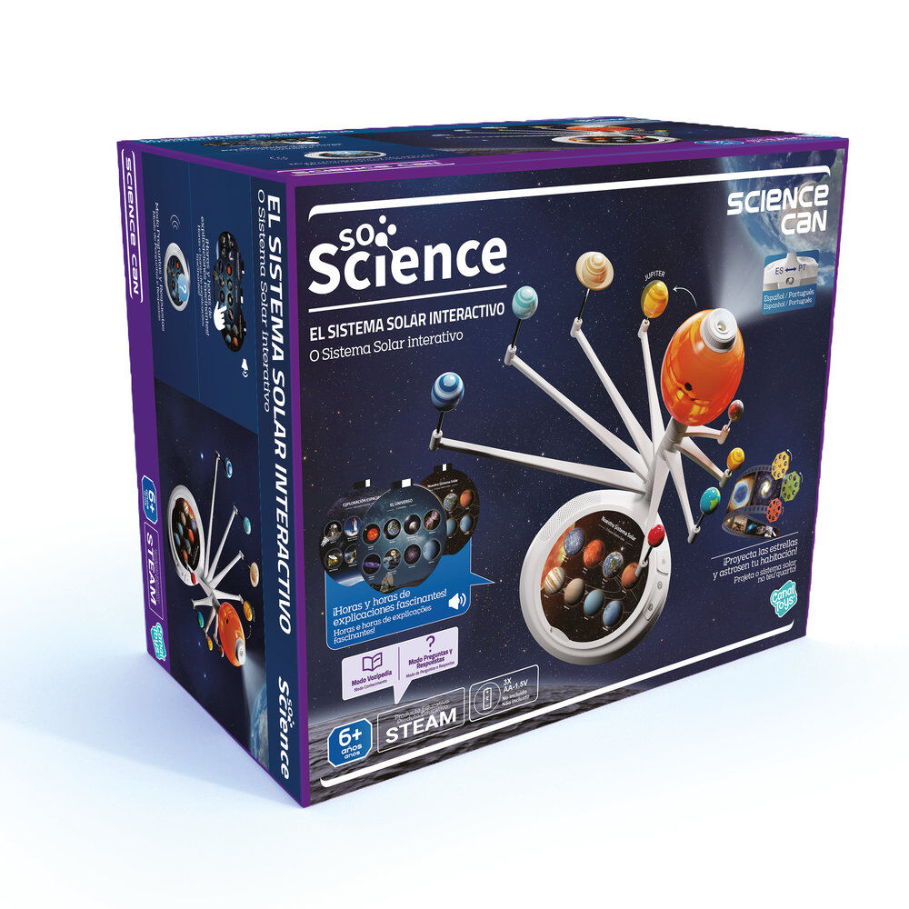 Canal Toys Proyector Sistema Solar Interactivo Science (imagen 2 de 3)