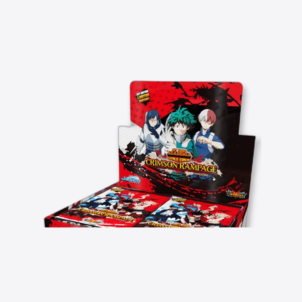 Desconocido Juego de cartas my hero academia booster pack crimson rampage 24 unidades (imagen 3 de 6)