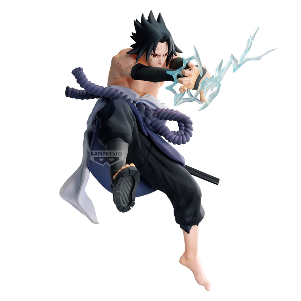 Banpresto Figura Sasuke Uchiha Serie 40 Vibration Stars Naruto 72 Series 18cm (imagen 2 de 5)