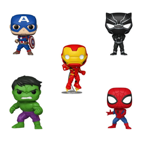 Funko Blister 5 Figuras POP Marvel (imagen 2 de 3)