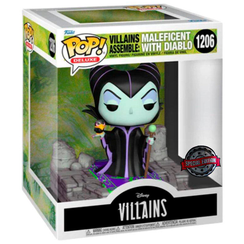 Figura POP Disney Villains Malefica Maleficent | Funko