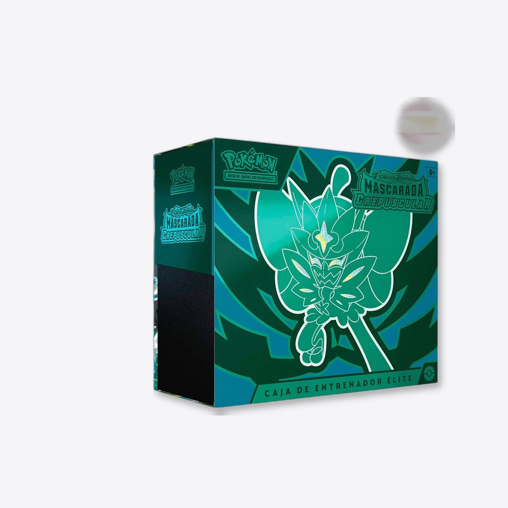 Pokemon Juego De Cartas Estuche cartas Mascarada Crepuscular Escarlata y Purpura Pokemon español (imagen 6 de 6)