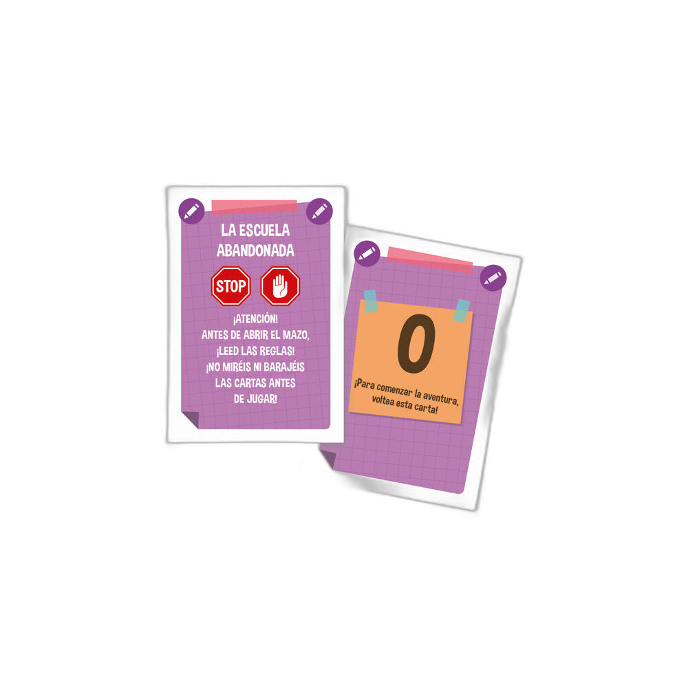 Juego de Mesa Escape Game La Escuela Abandonada Español
