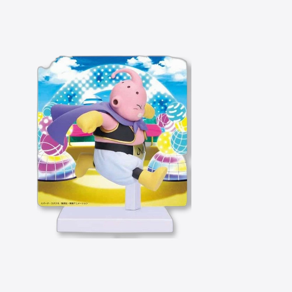 Figura banpresto dragon ball daima majin buu con panel 8cm (imagen 6 de 6)