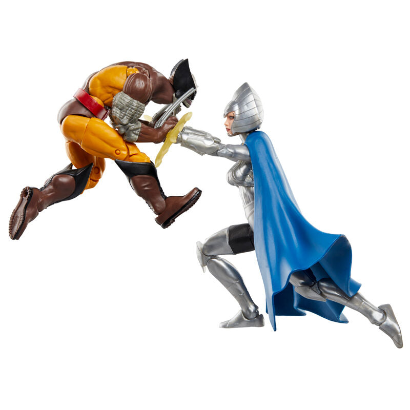 Marvel Legends Series Blister Wolverine y Lilandra Neramani 15cm Hasbro