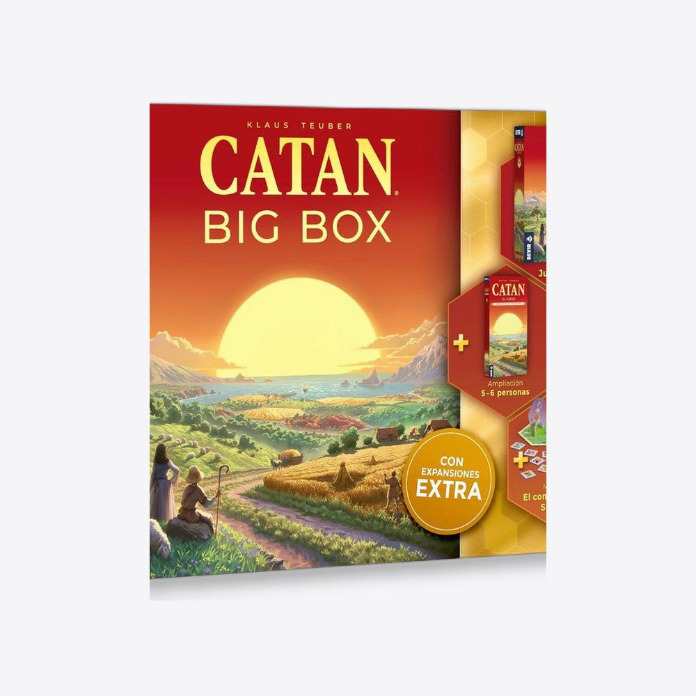 Juego de mesa devir catan big box pegi 10 (imagen 5 de 6)