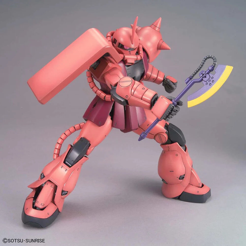 Bandai Hobby Maqueta MG 1/100 MS-06S Zaku II Char Aznable Custom Ver. 2.0 Mobile Suit Gundam (imagen 5 de 6)