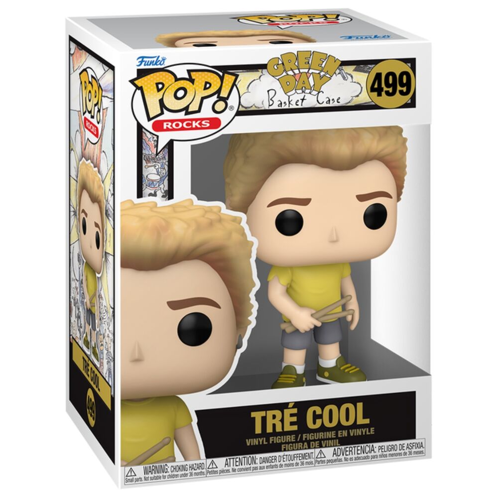 Funko POP Green Day Tre Cool Basket Case Figura