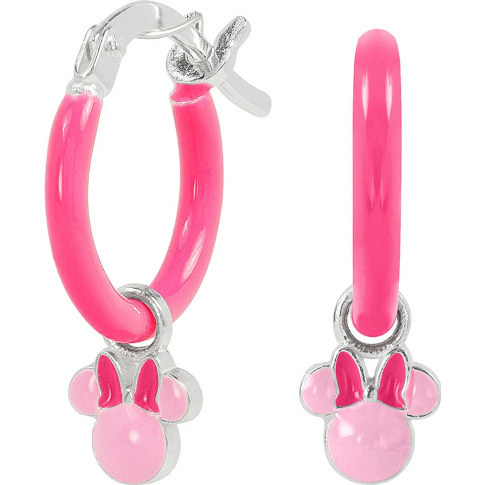 Peers Hardy Pendientes Charm Minnie Disney plata