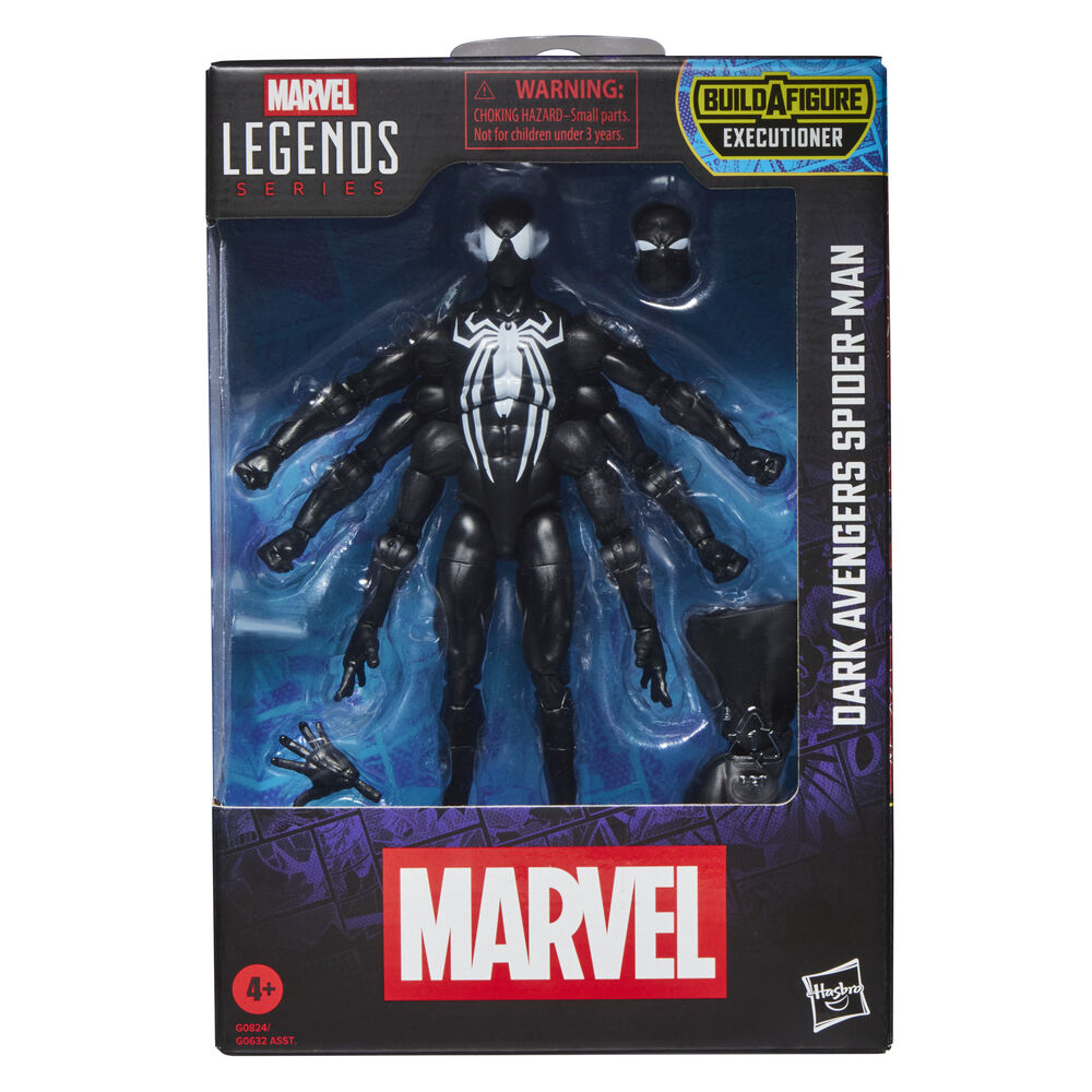 Dark Avengers Spider-Man - Figura Marvel Legends Series | Hasbro