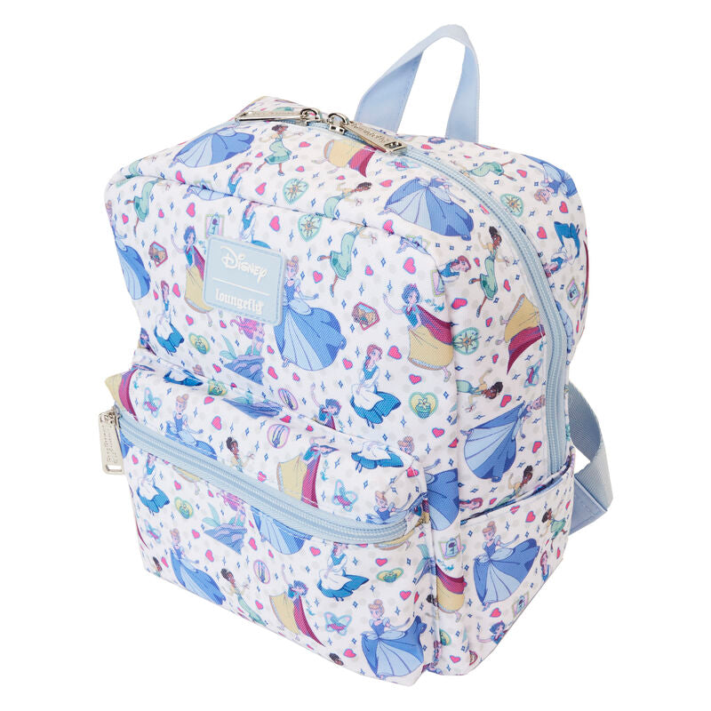 Mochila nylon Manga Style Princesas Disney Loungefly 24cm (imagen 3 de 5)