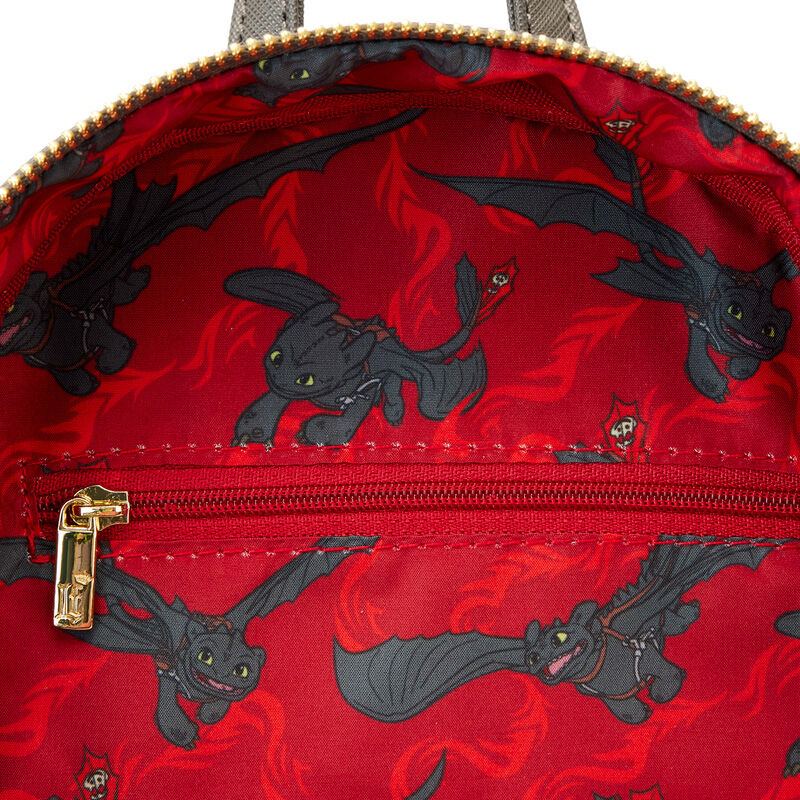 Mochila Desdentao Como Entrenar a Tu Dragon Loungefly 25cm (imagen 7 de 8)