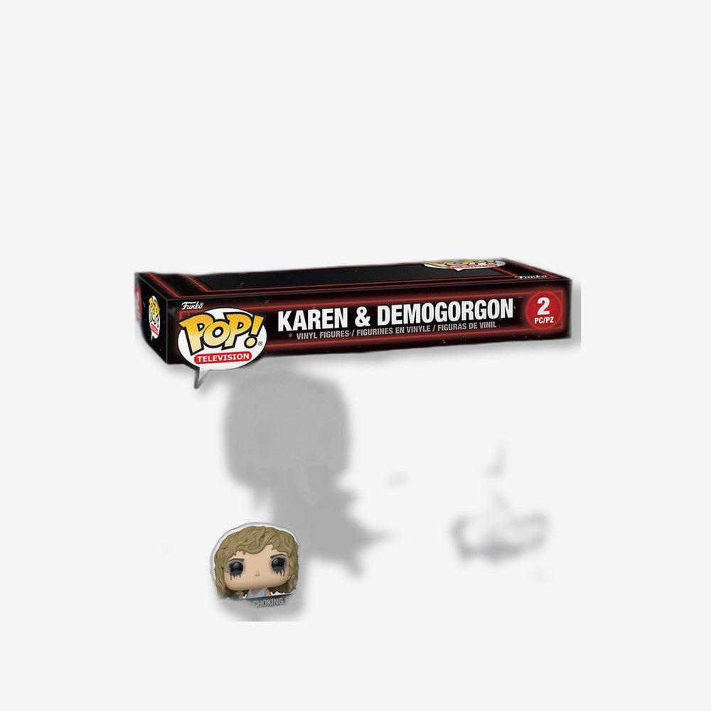 Funko Blister 2 Figuras POP Stranger Things Karen & Demogorgon (imagen 5 de 6)