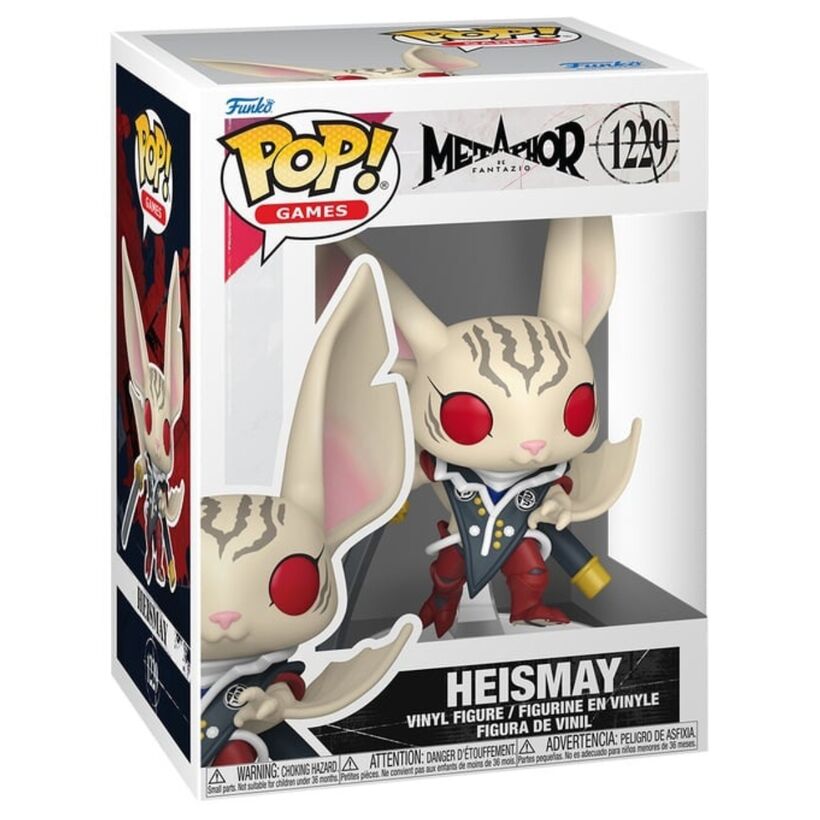 Metaphor ReFantazio Figura POP Heismay Funko Atlus RPG