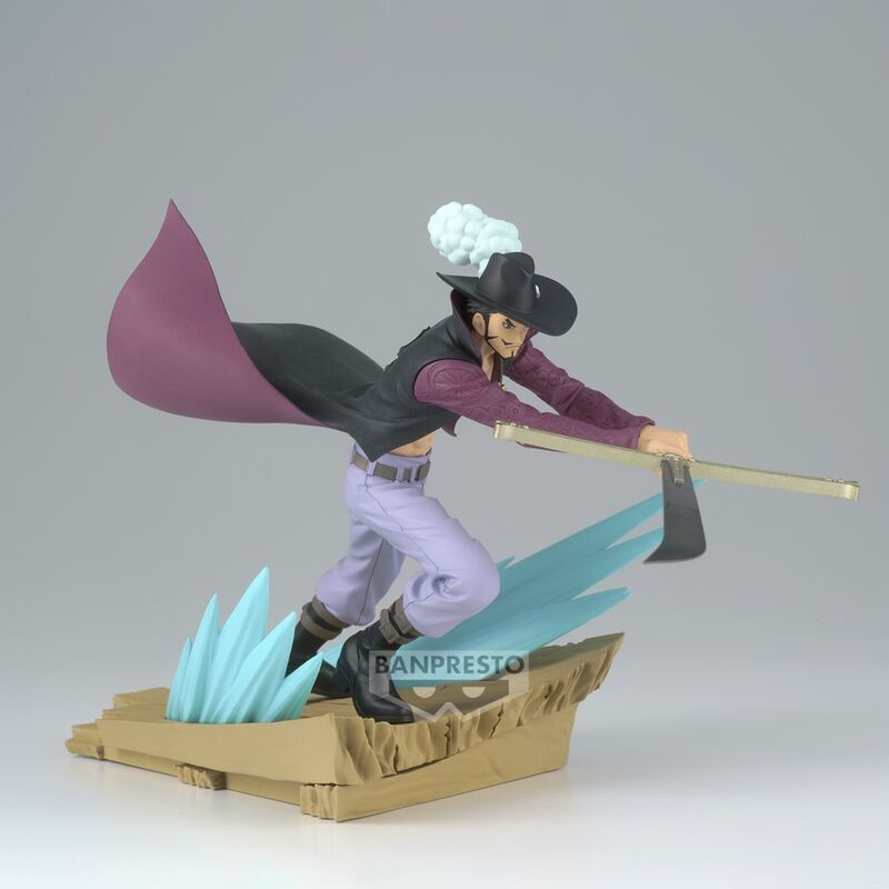 Banpresto Figura Dracule Mihawk Senkozekkei One Piece 12cm (imagen 2 de 6)