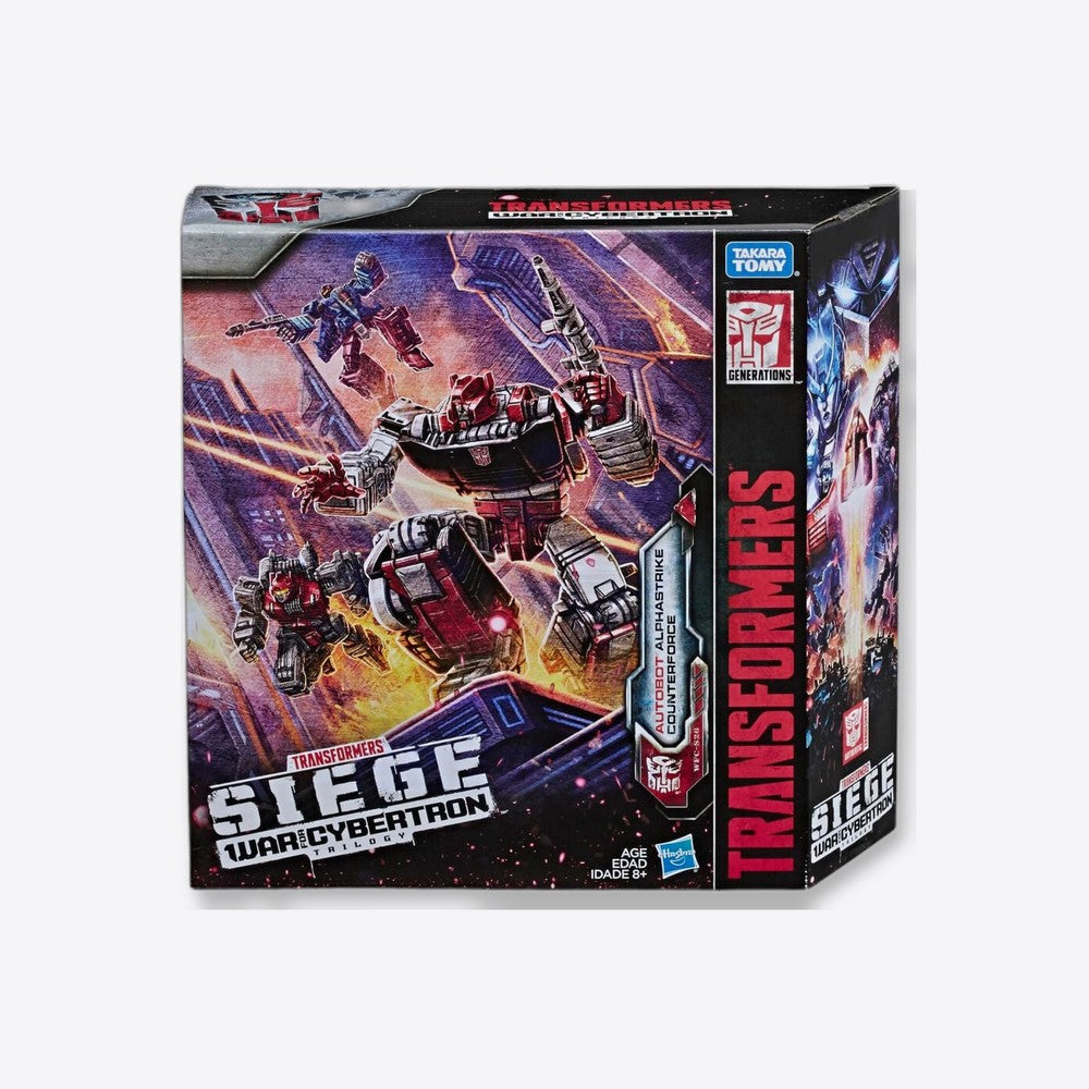 Hasbro Figura Alphastrike Counterforce War For Cybertron Transformers 13cm (imagen 4 de 6)
