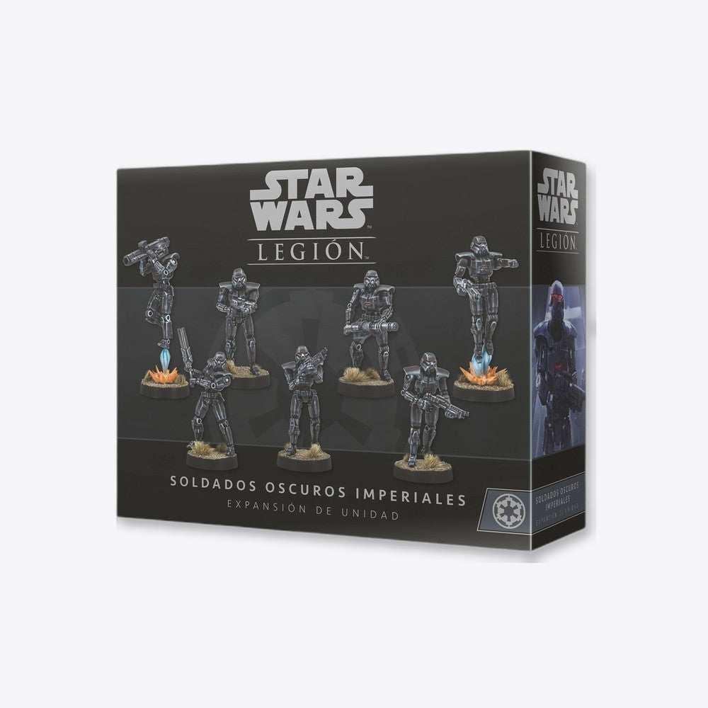 Asmodee Juego de mesa star wars legion soldados oscuros imperiales edad recomendada 14 (imagen 2 de 6)