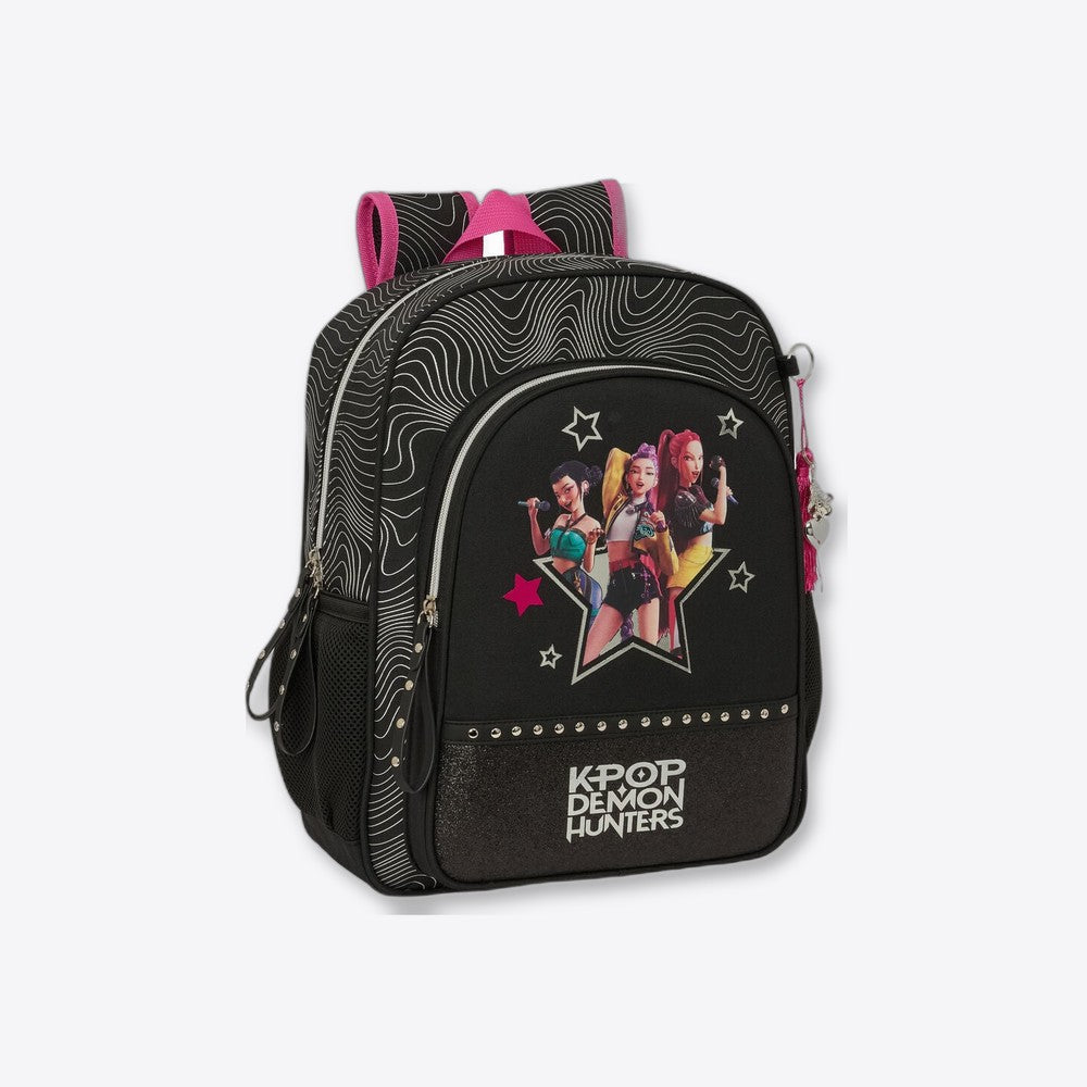 Safta Mochila Energy Kpop Demon Hunters adaptable 38cm (imagen 4 de 6)