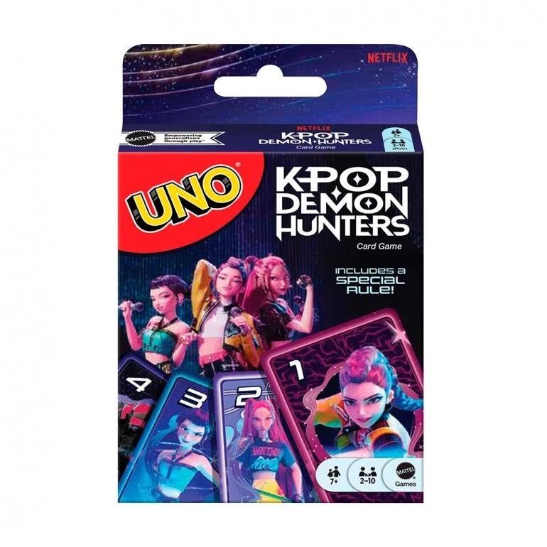 UNO K-Pop Demon Hunters - Juegos Cartas | Mattel