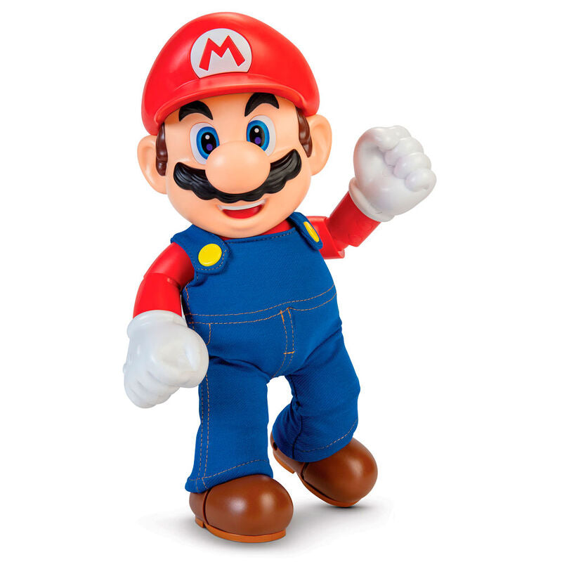 Jakks Pacific Figura interactiva ingles Its A Me Mario Super Mario Nintendo 36cm (imagen 3 de 6)