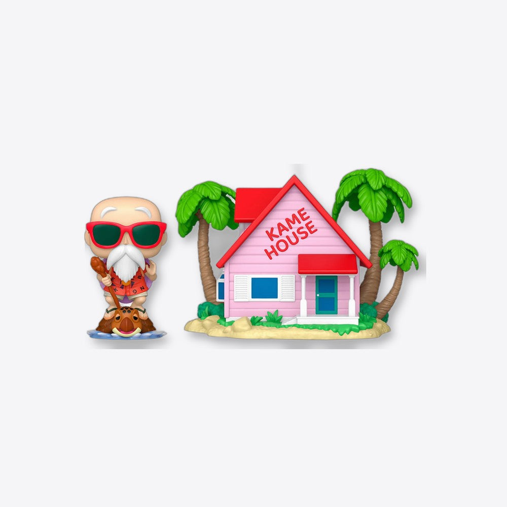 Funko Figura POP Town Dragon Ball Master Roshi At Kame House (imagen 3 de 6)