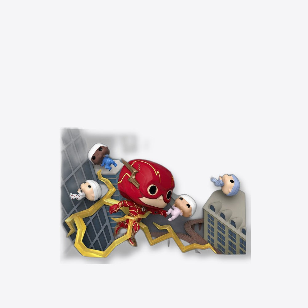 Funko Figura POP Moment DC Comics The Flash Baby Rescue (imagen 5 de 6)