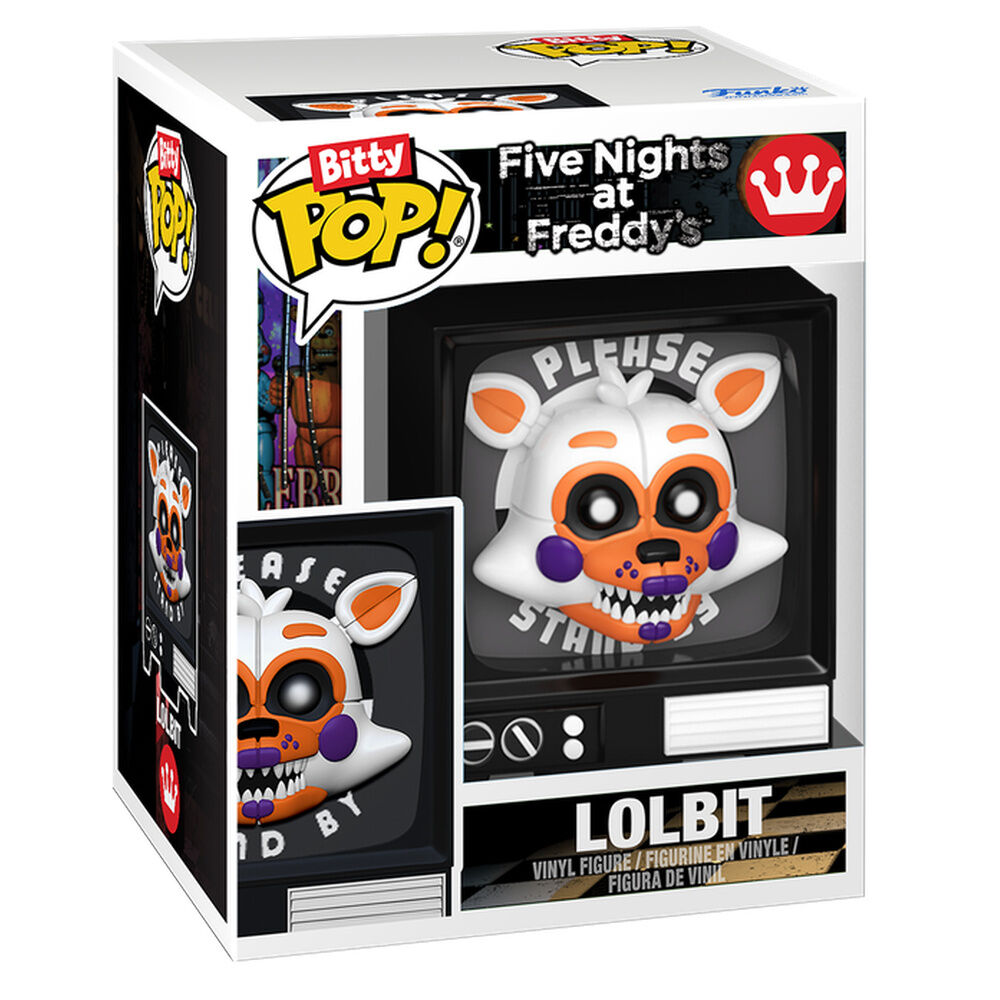 FNAF Bitty POP Blister 4 Figuras Edición Limitada Funko Colección