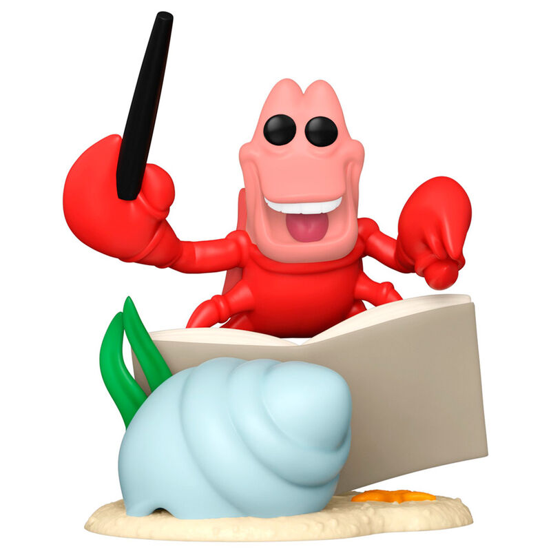 Funko Figura POP Disney La Sirenita Sebastian Exclusive (imagen 2 de 3)