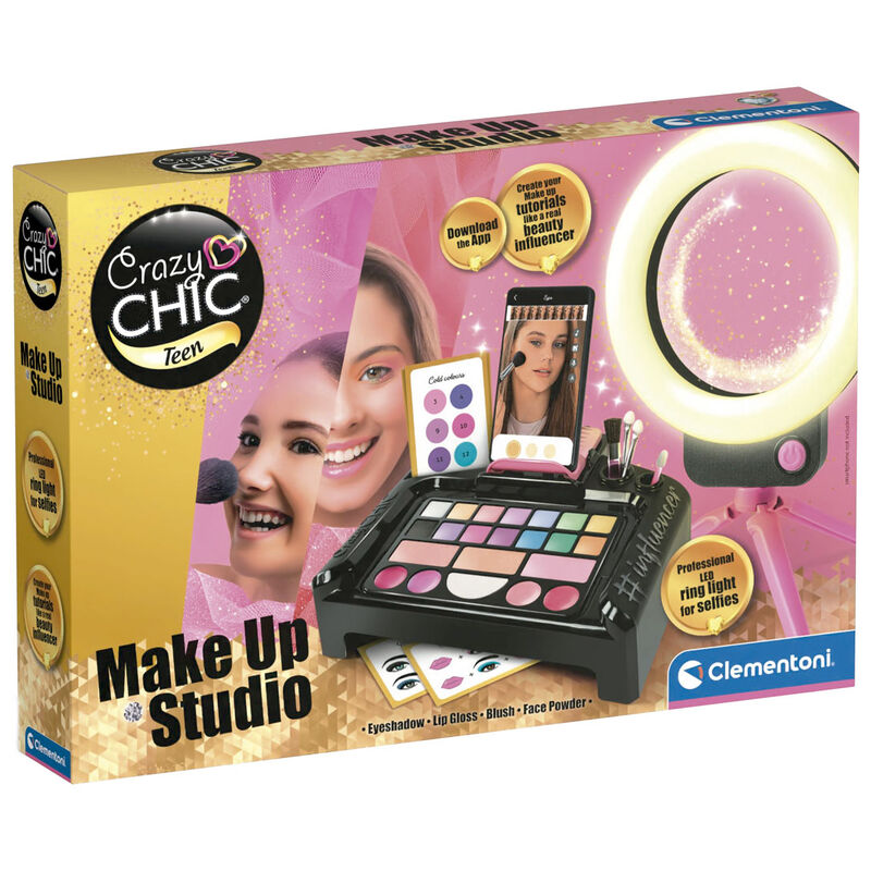 Clementoni Juego Maquillaje Studio Crazy Chic