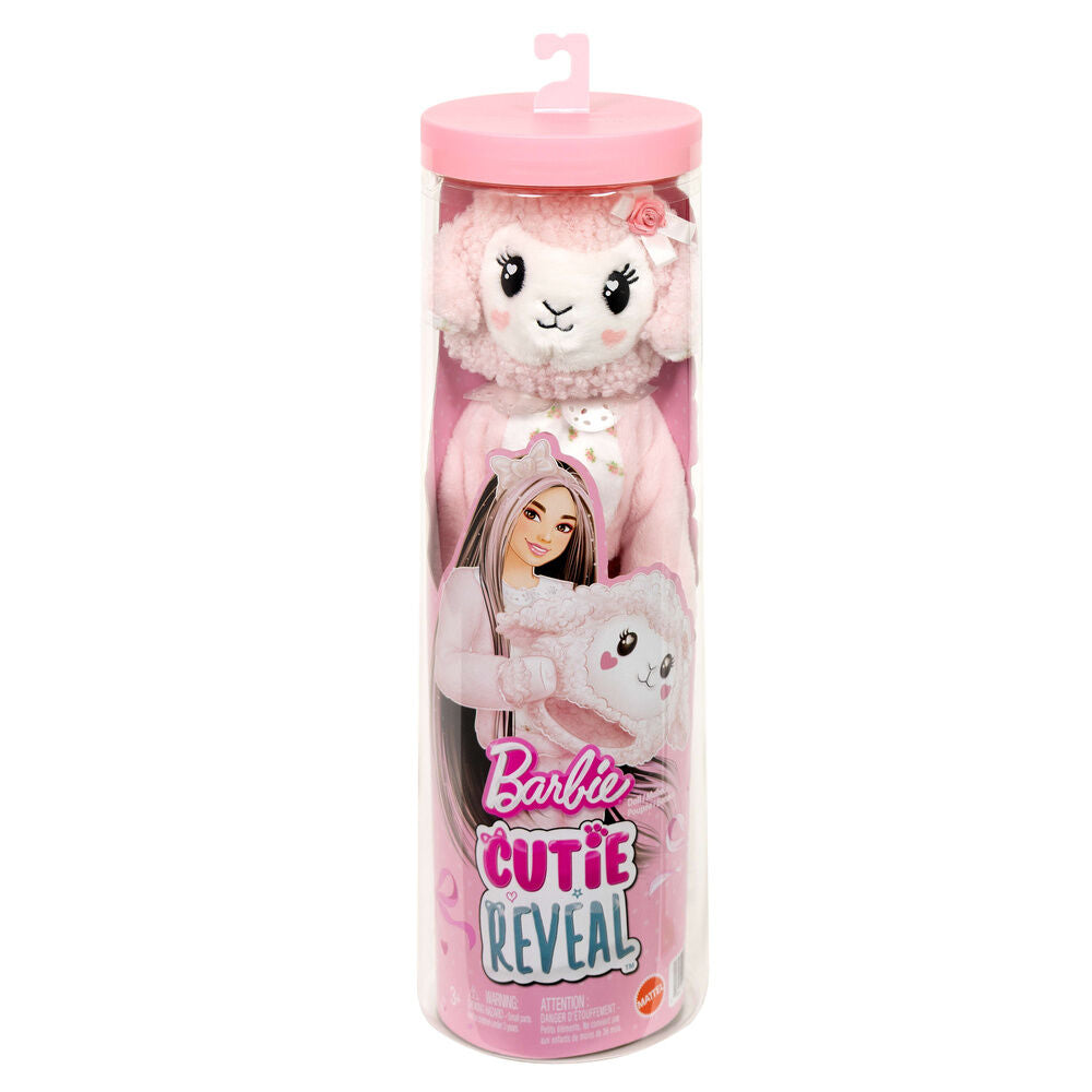 Mattel Muñeca Ovejita Rosa Cutie Reveal Lazos Dulces Barbie (imagen 2 de 5)