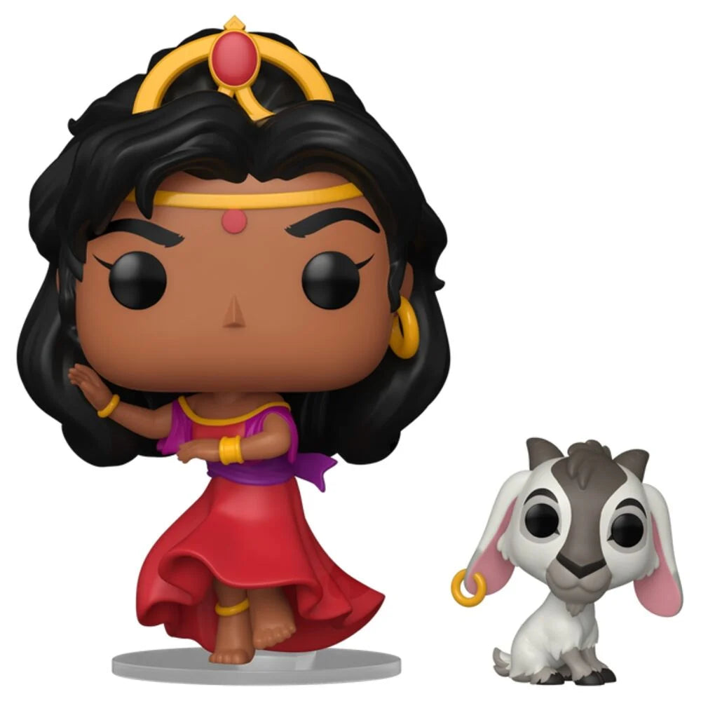 Funko POP Disney El Jorobado de Notre Dame Esmeralda & Djali Figura