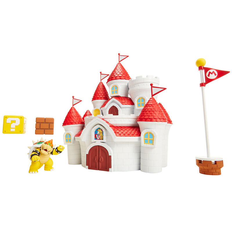 Jakks Pacific Playset Mushroom Kingdom Castle Mario Bros Nintendo (imagen 4 de 7)