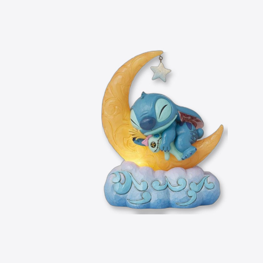 Figura luminosa enesco disney stitch y scrump en la luna (imagen 4 de 6)