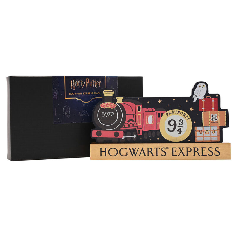 Harry Potter Placa Repisa Hogwarts Express Decoración Oficial