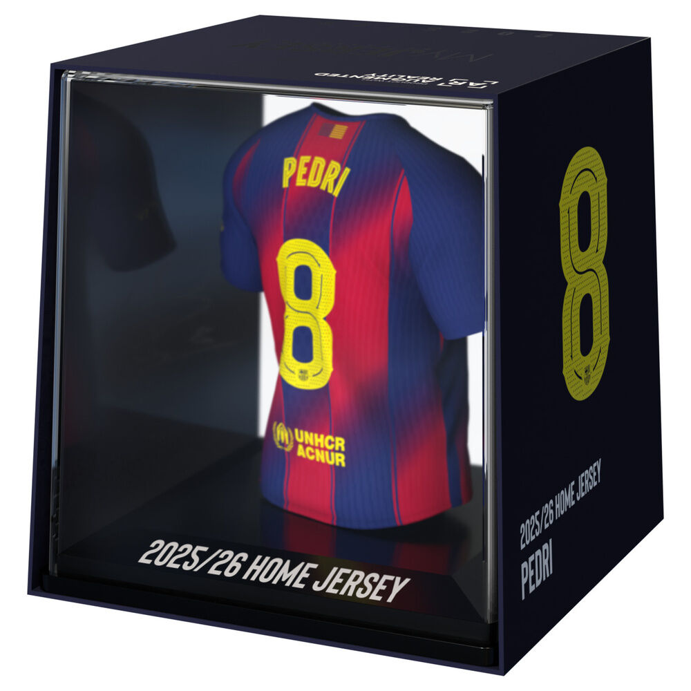 [FC Barcelona] Figura Mini Camiseta Pedri Coleccionable